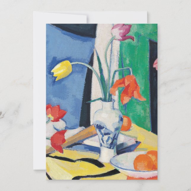 Liv med tulpaner | Samuel John Peploe (Framsida)