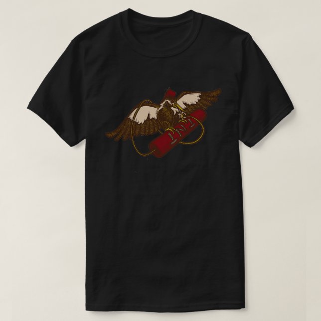 Liv med Woodpecker T Shirt (Design framsida)