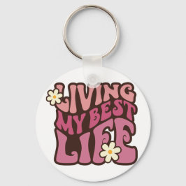 Liv min bästa Daisy Nyckelring