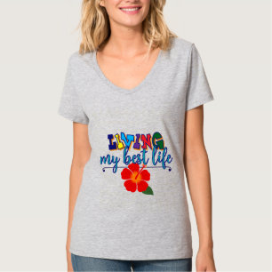 "Liv mitt bästa liv" T Shirt