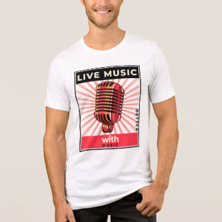LIV MUSIK BÄTTRE T SHIRT