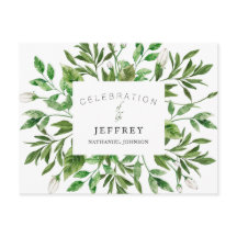 Liv och förlust firande lövverk