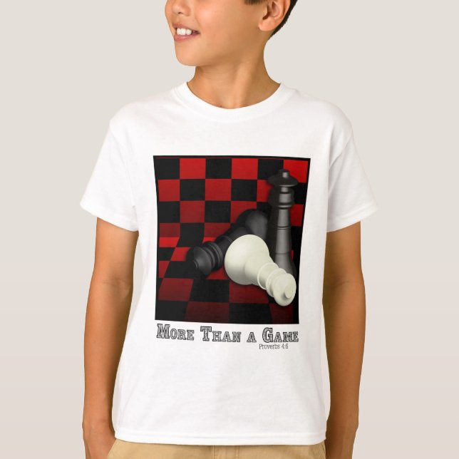 Liv och schack tee shirt (Framsida)