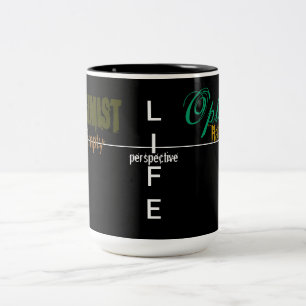 Liv-Optimist-Pessimist mugg
