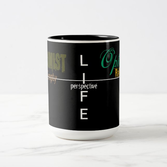 Liv-Optimist-Pessimist mugg (Center)