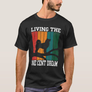 Liv över One Cent Dream Shiba Inu Token Coin Gråte T Shirt