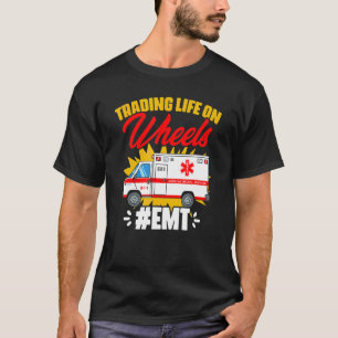 Liv på Hjul Akut Medicinsk tekniker Ambu T Shirt