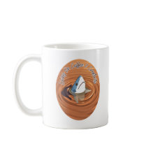 Liv på kaffe och kreativ Mugg