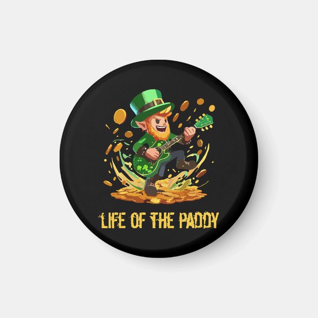 Liv på potatisen, St Patricks dag Magnet (Framsidan)