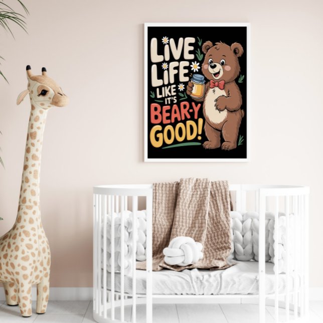 Liv som det är Bear-y Bra! Poster (Skapare uppladdad)