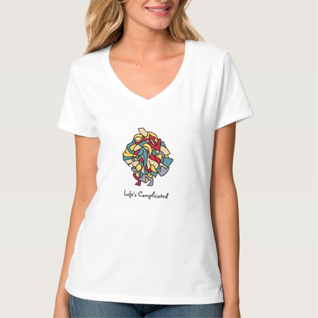 Liv som försvåras 2 tee shirt (Framsida)