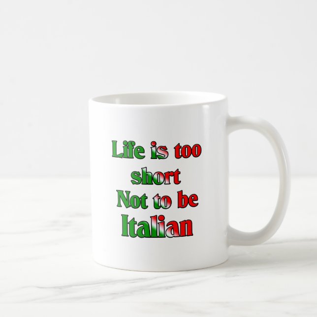 Liv som kortsluter för att inte vara italienskt kaffemugg (Höger)