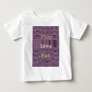 Liv till fullständig: Ät, Kärlek, Spela upp design T Shirt