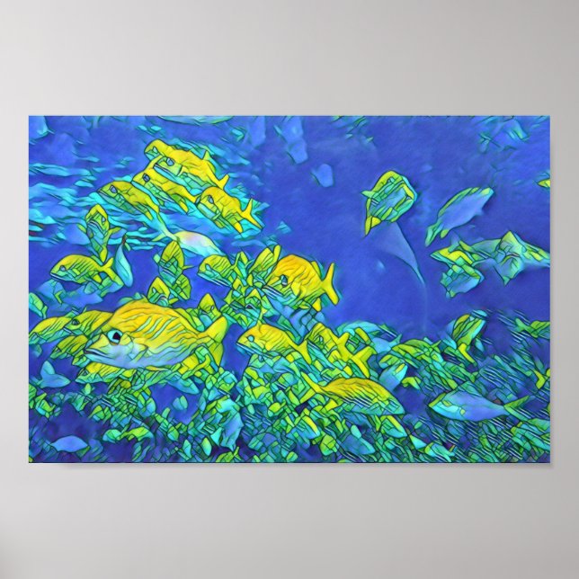 Liv till havs poster (Framsidan)