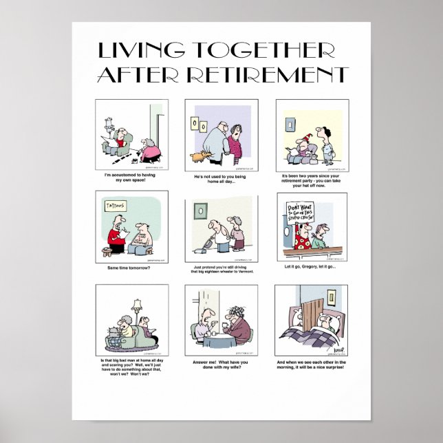 Liv tillsammans efter Pension - poster nr 1 (Framsidan)