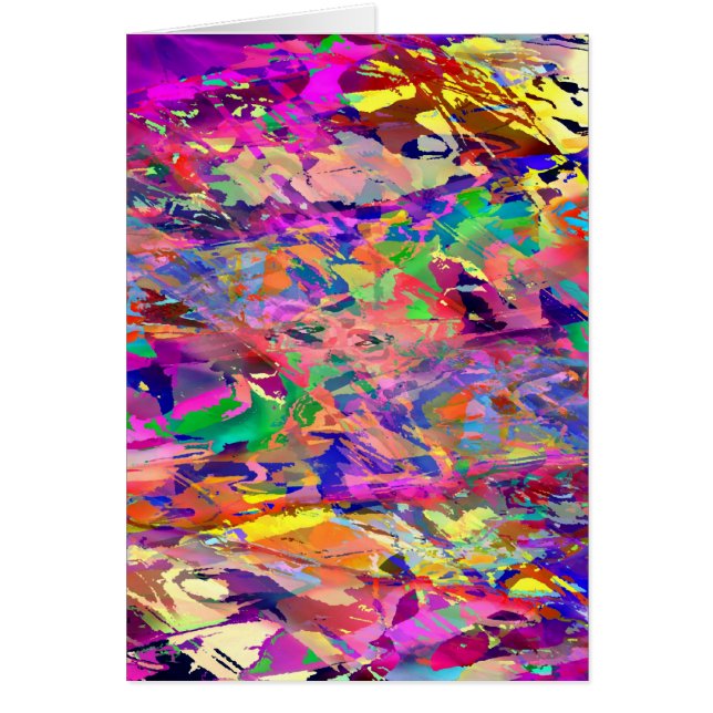 Liv uppvecklingsfragment hälsningskort (Framsidan)