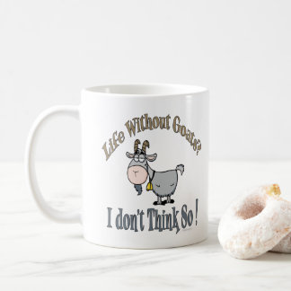 LIV UTAN GETTER | av totaltGoatally™ Kaffemugg