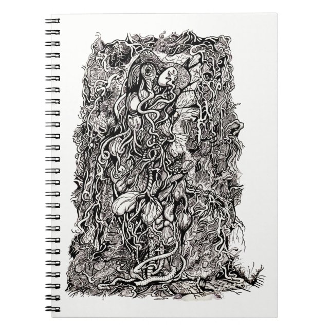 Liv utan Skin av Brian Benson Anteckningsbok (Framsidan)