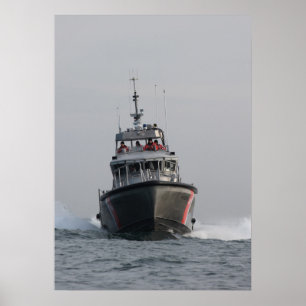 Livbåten för motorbåten Kusten Guard 47-Foot Poster