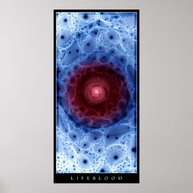 Livblod Poster (Framsidan)