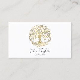 livbuss livets träd terapeut yoga healer busi visitkort