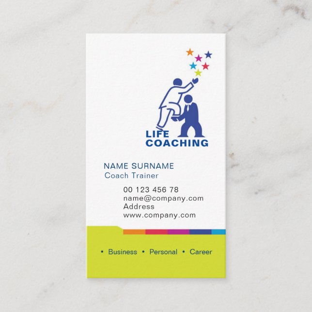 Livcoachning Visitkort (Framsida)