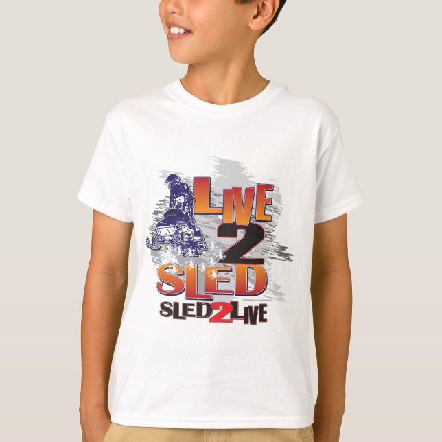 Live 2 Sled som säljs till Live T-shirt (Framsida)