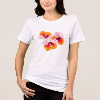 Live Aloha Hibiscus Floral Tropical Flowers Hawaii T Shirt