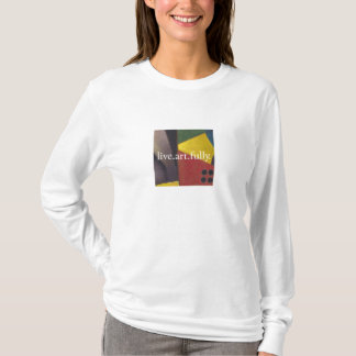 live.art.fully-kvinna skjorta tee shirt