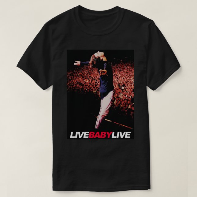 Live Baby Live T Shirt (Design framsida)