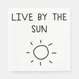 Live By the Sun Pappersservett