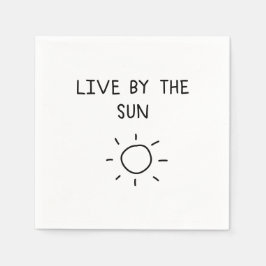 Live By the Sun Pappersservett