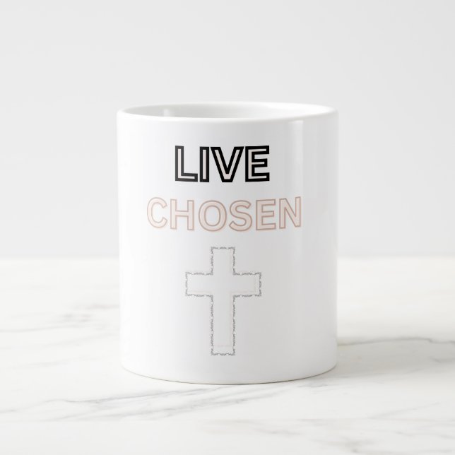 Live Chosen Jumbo Mugg (Framsidan)