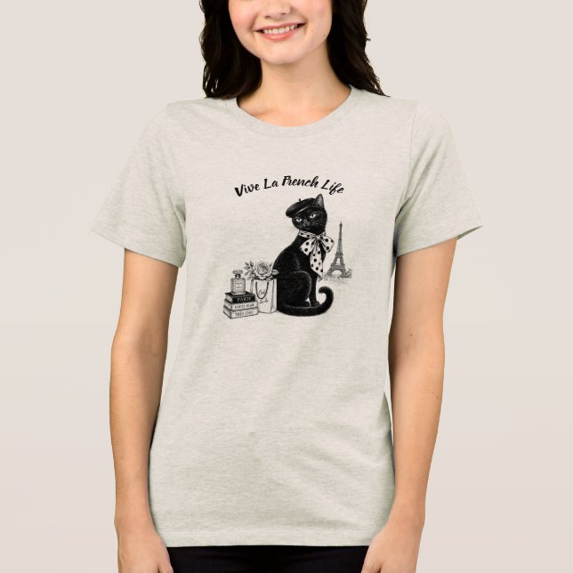 LIVE DET FRANSKA LIVET T SHIRT (Framsida)