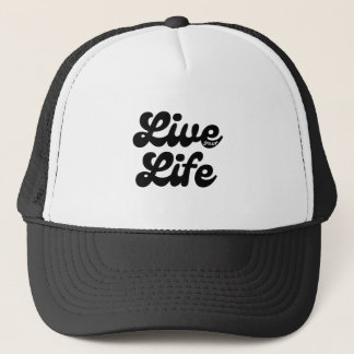 Live din Life Trucker Cap-design Keps