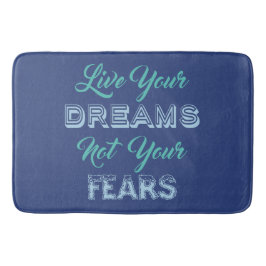 Live dina Dreams anpassningsbar färg-badkar Badrumsmatta