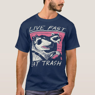 Live Fast Eat Sopor T Shirt