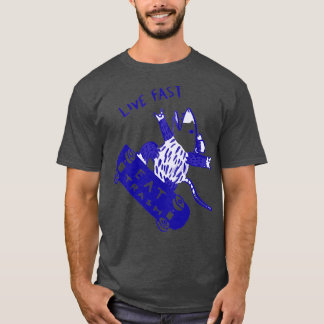 Live Fast Eat Sopor T Shirt