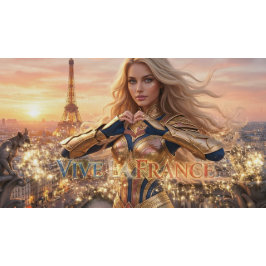 LIVE FRANKRIKE - PARIS UNDERLÄGG PAPPER