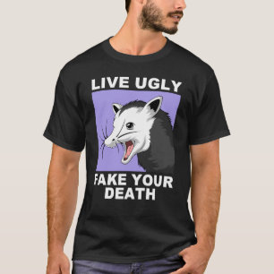 live, ful, din död t shirt