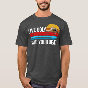 live, ful, din död t shirt