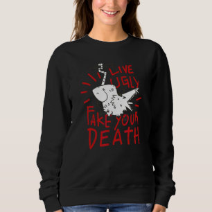 LIVE FUL UTGÖR DITT DÖDSFUNNY Possum Opossum Skrat T Shirt
