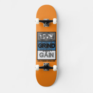 Live Grind Gain- Dope Board Mini Skateboard Bräda 18,5 Cm