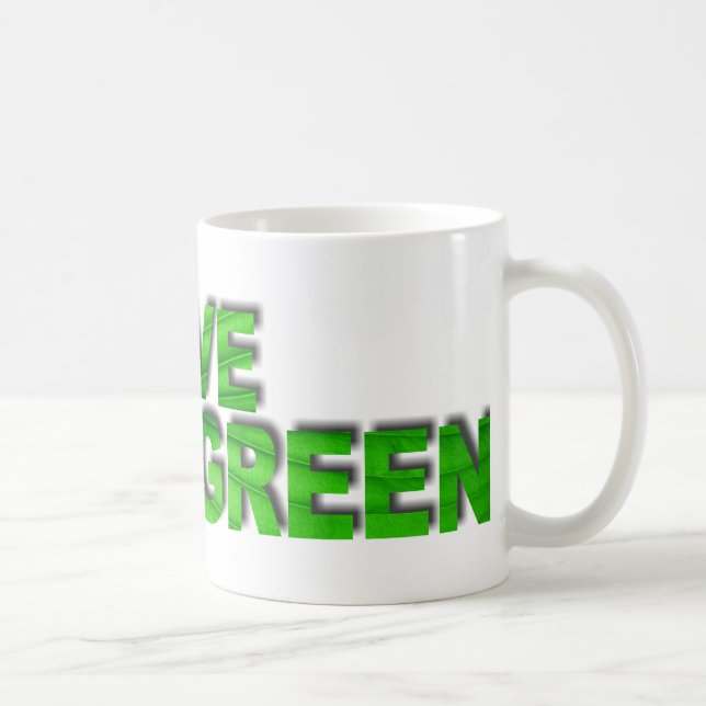 Live Grönt Kaffemugg (Höger)