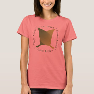 Live Grönt, Kärlek Grönt, Tänk grönt, Dream G T-shirt