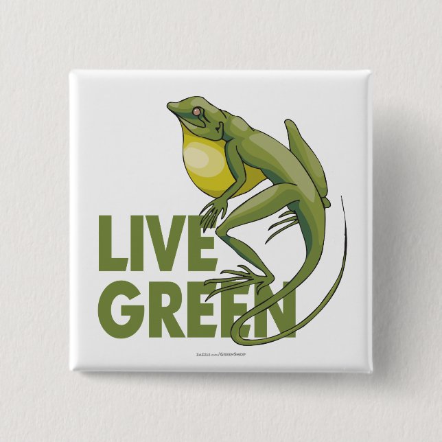 Live Grönt Knapp (Framsida)