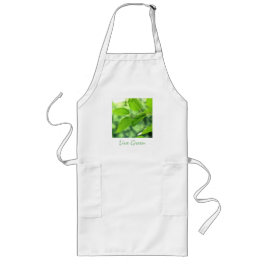 'Live Grönt' Long Apron Långt Förkläde
