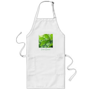 'Live Grönt' Long Apron Långt Förkläde