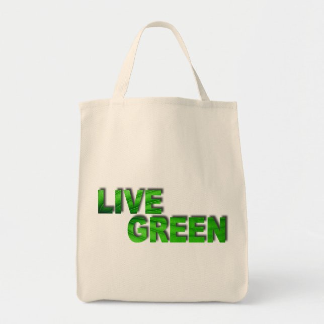 Live Grönt Tygkasse (Framsidan)