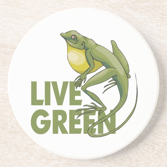 Live Grönt Underlägg Sandsten (Framsidan)